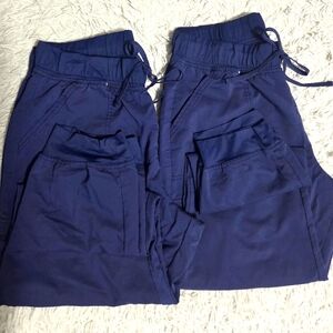 Navy Blue Jogger  Scrub Pants